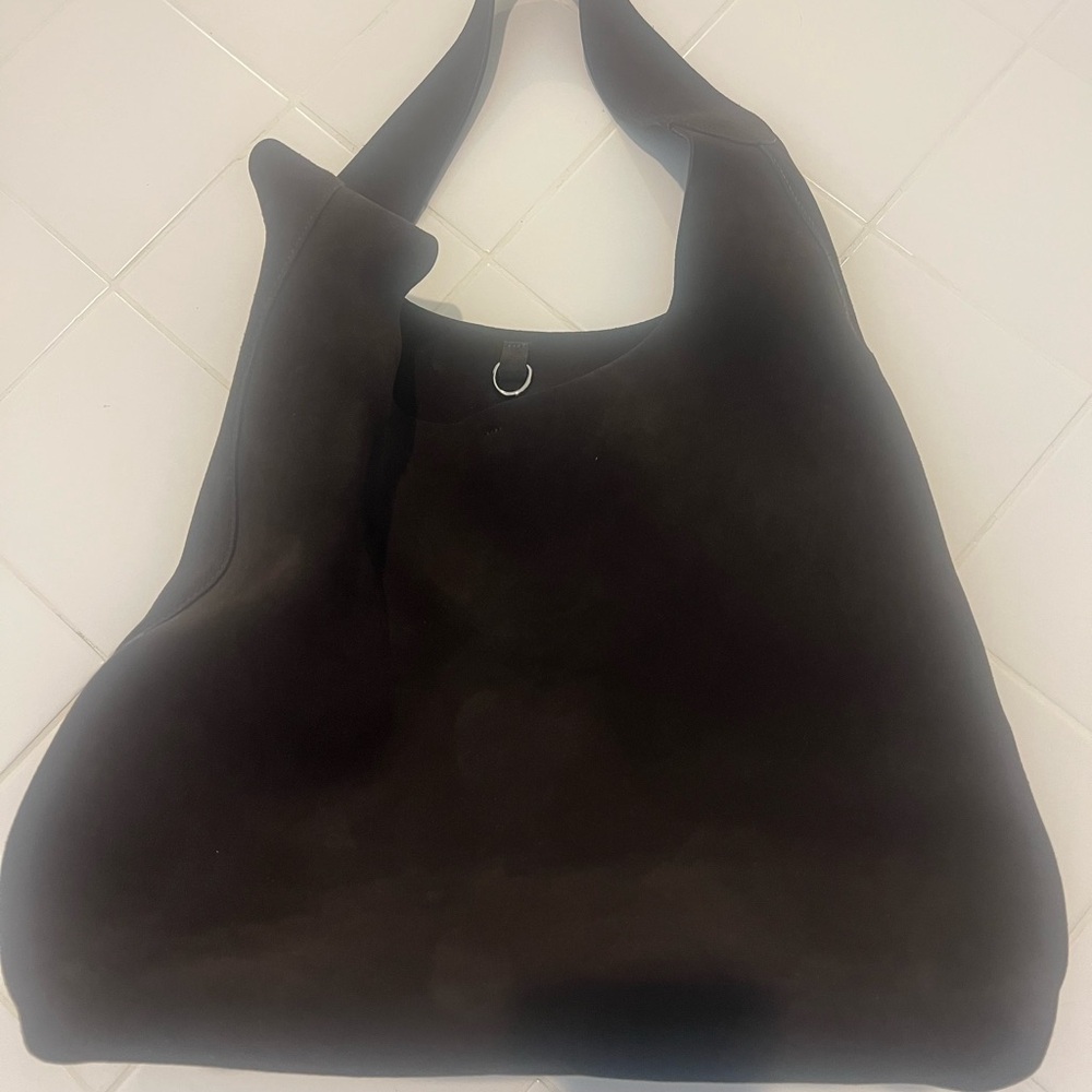 Brown Hobo Bag with Minimalist Design - Picture 8 of 8
